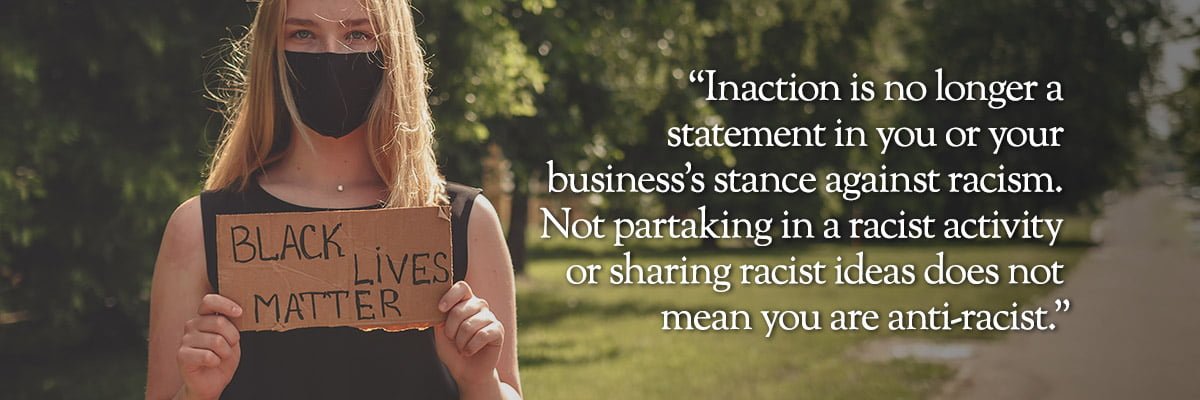 How a positive, authentic brand message can help your stand against racism