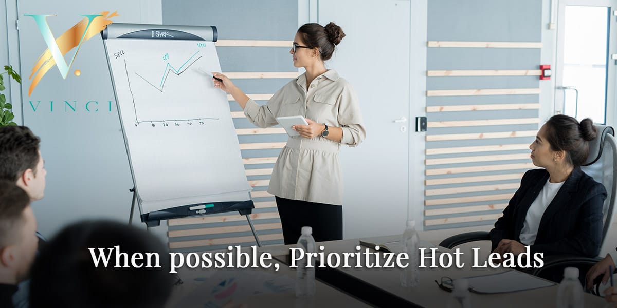 When possible, Prioritize Hot Leads